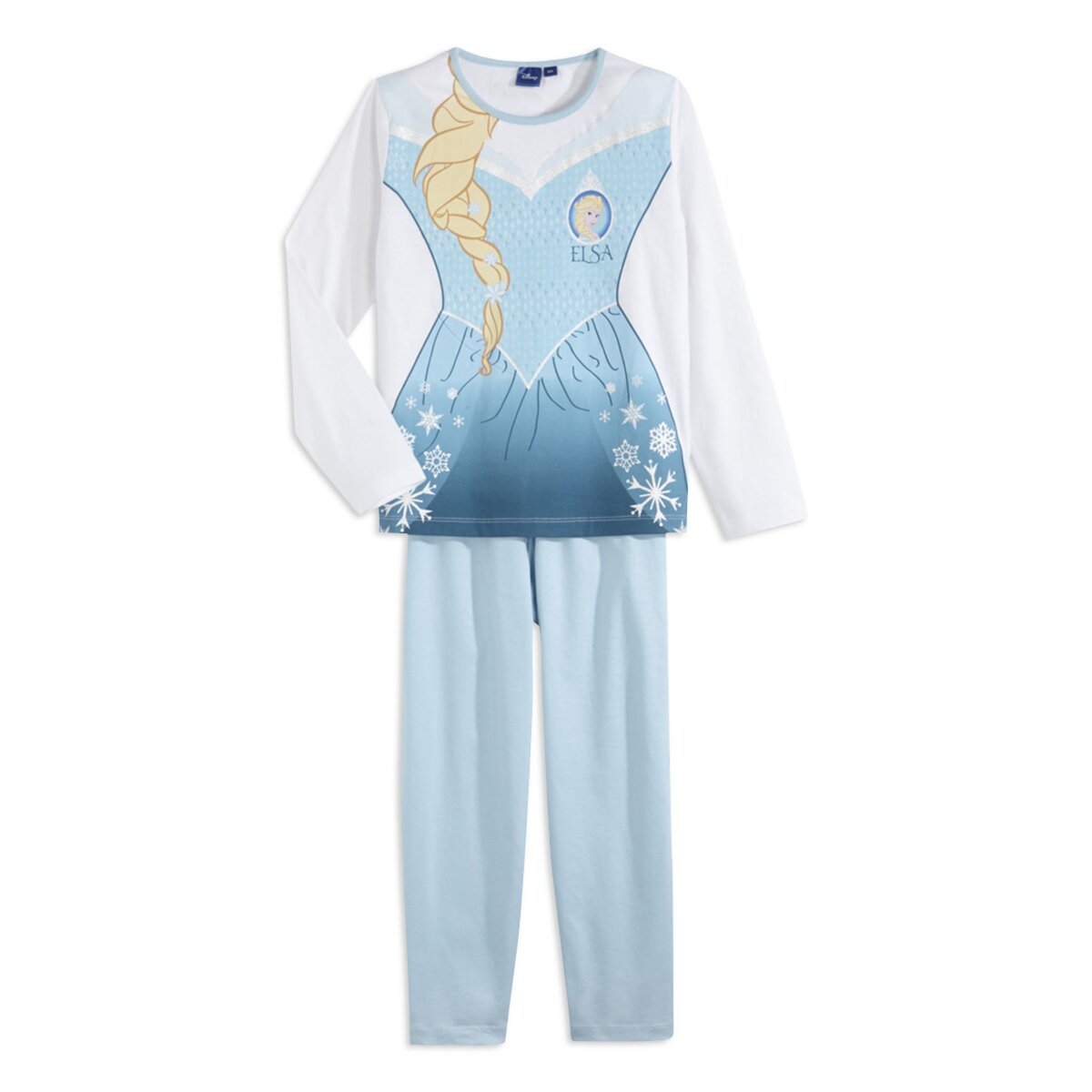 Disney - La Reine des Neiges 2 - Pyjama fille - Bleu