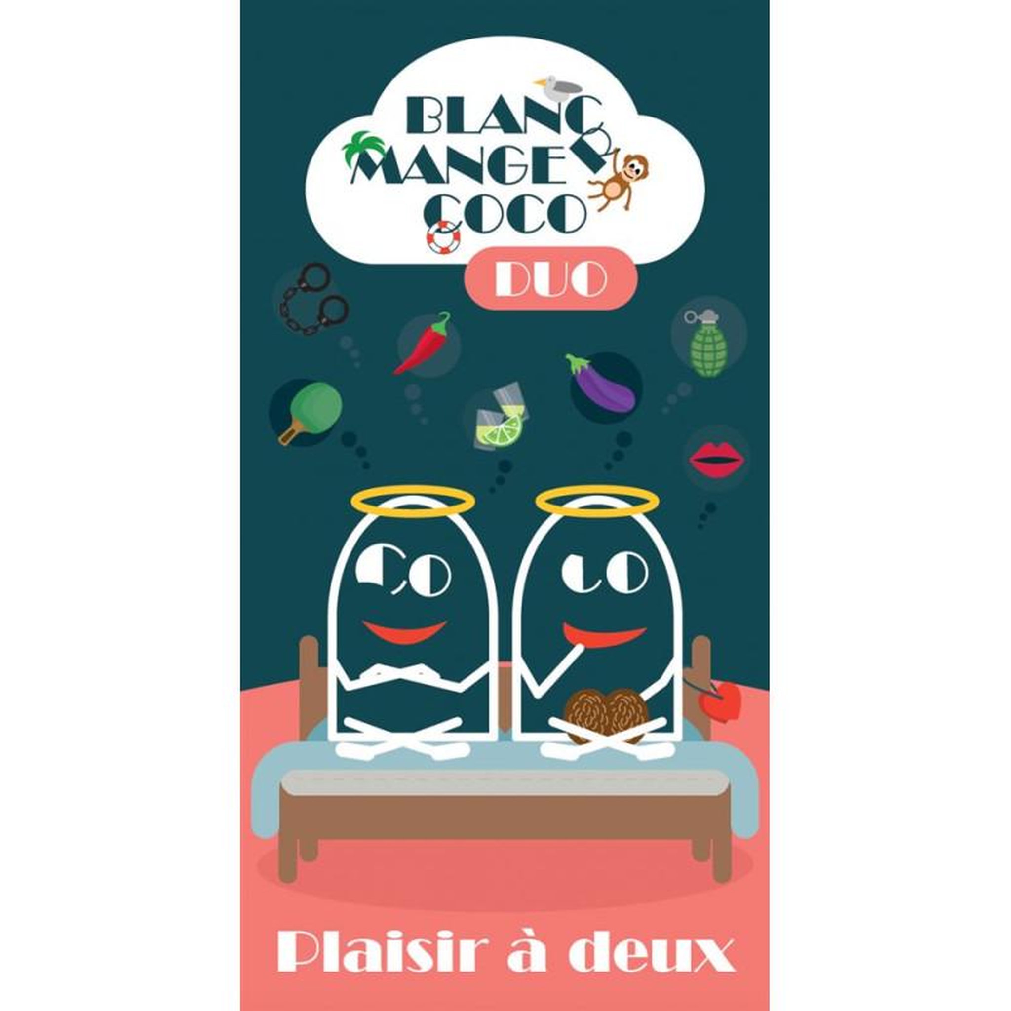 Hiboutatillus Jeu d'ambiance Hiboutatillus Blanc Manger Coco Plaisir à deux
