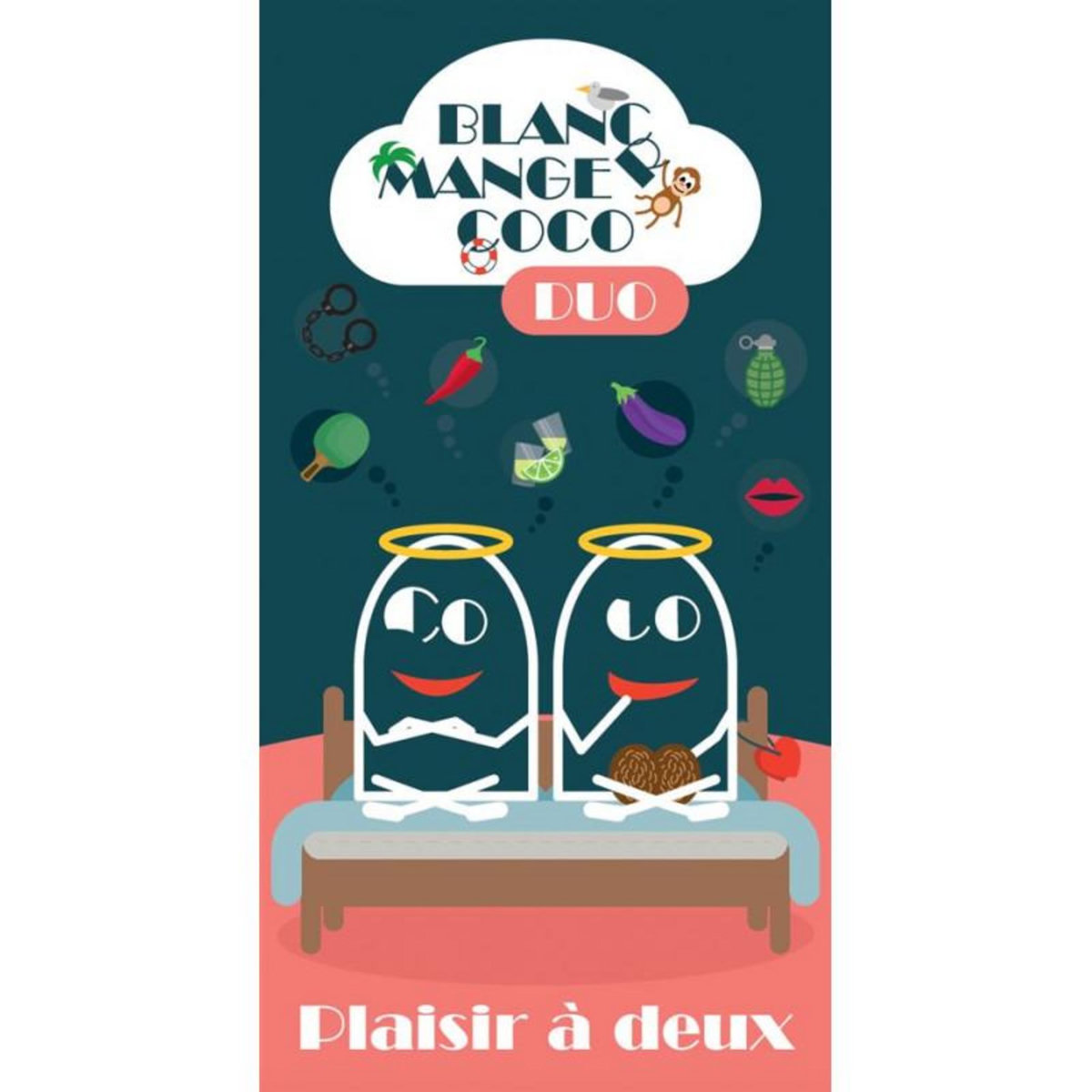 Hiboutatillus Jeu d'ambiance Hiboutatillus Blanc Manger Coco Plaisir à deux