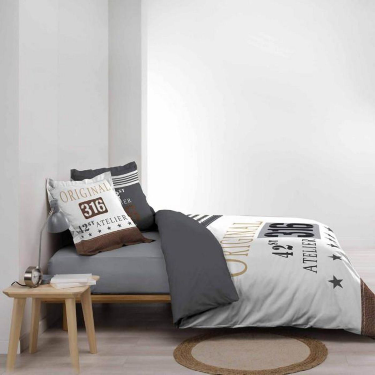 Paris Prix Parure de Lit 3 Pièces  Original  260x240cm Multicolore