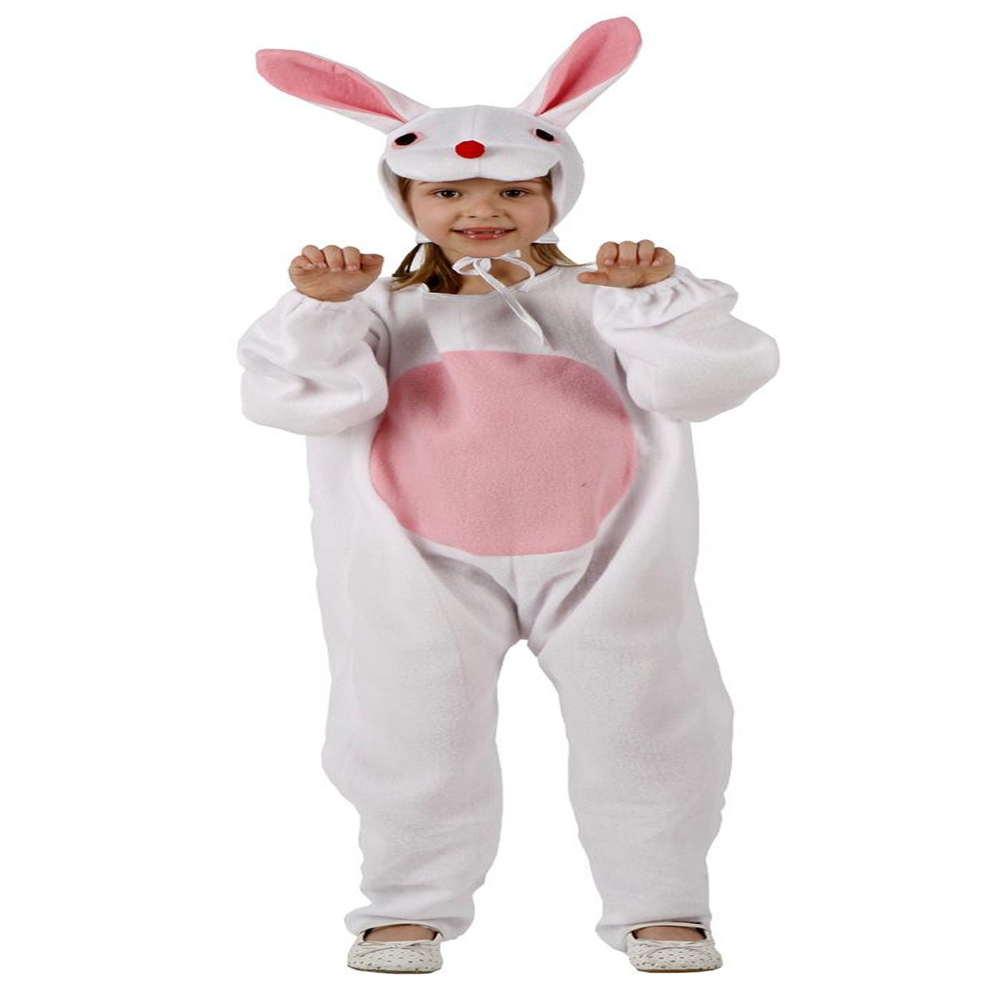ATOSA Déguisement De Petit Lapin Blanc - Enfant - 7/9 ans (122 à 134 cm)