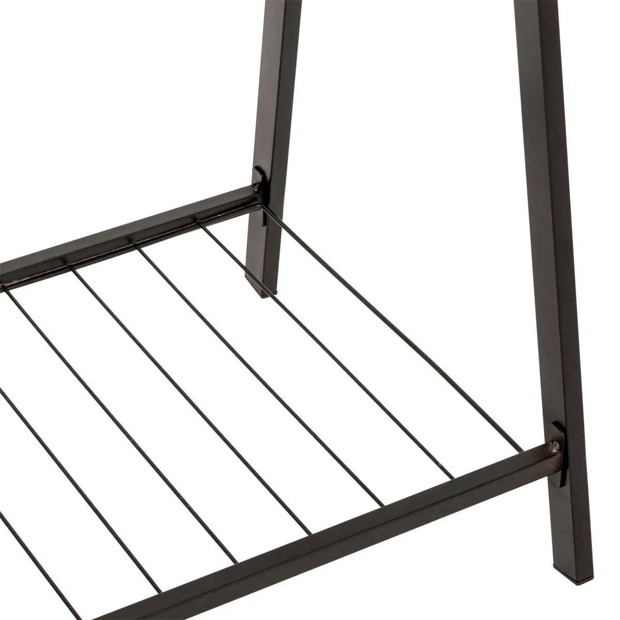 Voir la diapositive 5 : FIVE Portant à vêtements double en métal  metty  145cm noir