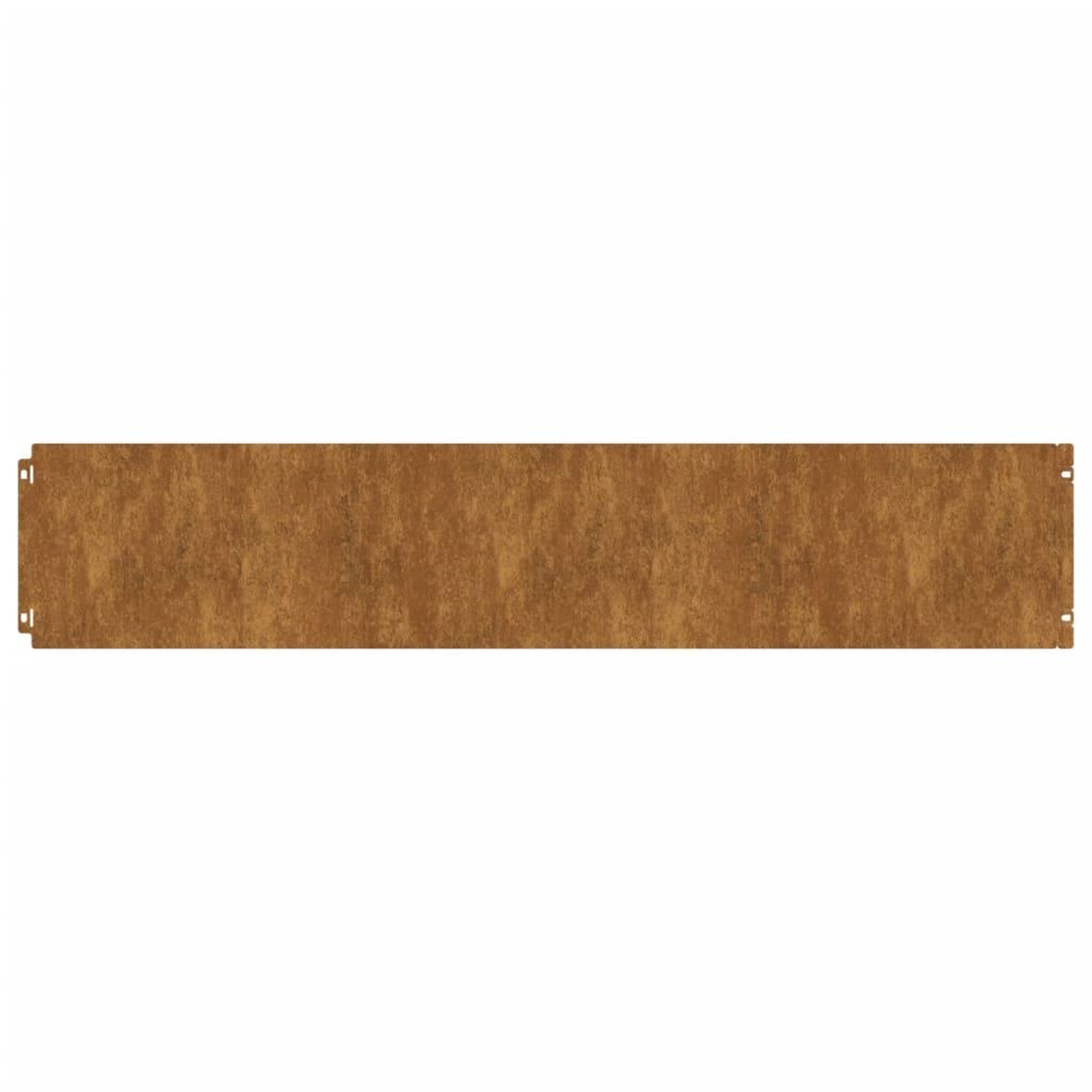 Voir la diapositive 3 : VIDAXL Bordures de pelouse 10 pcs 20x103 cm acier corten flexible