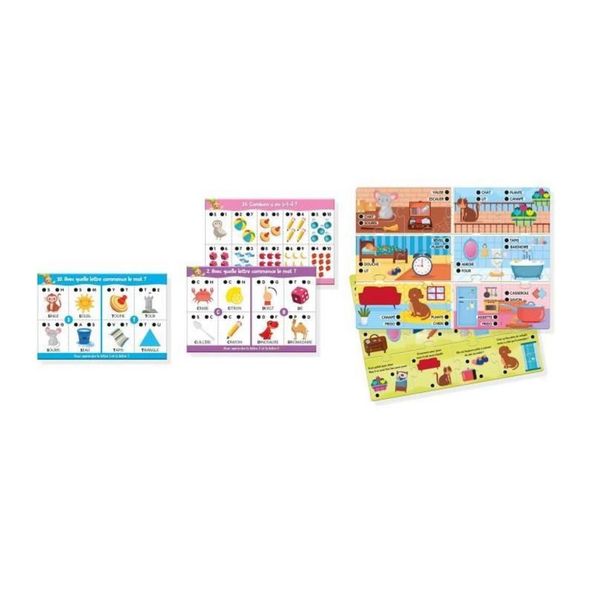 LISCIANI GIOCHI ABC & premiers mots - Carotina - abécédaire interactif - LISCIANI