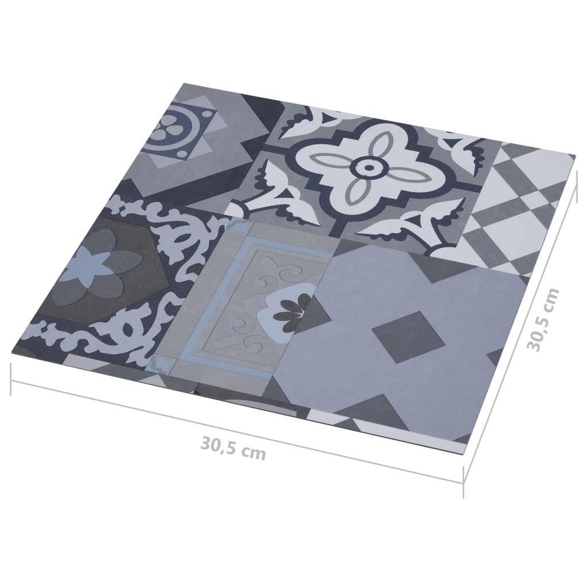 Voir la diapositive 6 : VIDAXL Dalles de plancher autoadhesives 20pcs PVC 1,86 m^2 motif colore