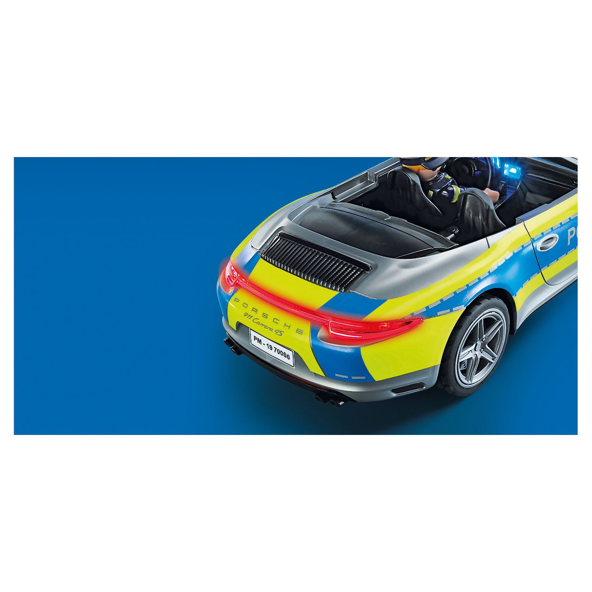 Voir la diapositive 7 : PLAYMOBIL 70066 - Porsche - 911 Carrera 4S police
