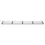 Voir la diapositive 3 : VIDAXL Auvent de porte Noir 350x100 cm Polycarbonate