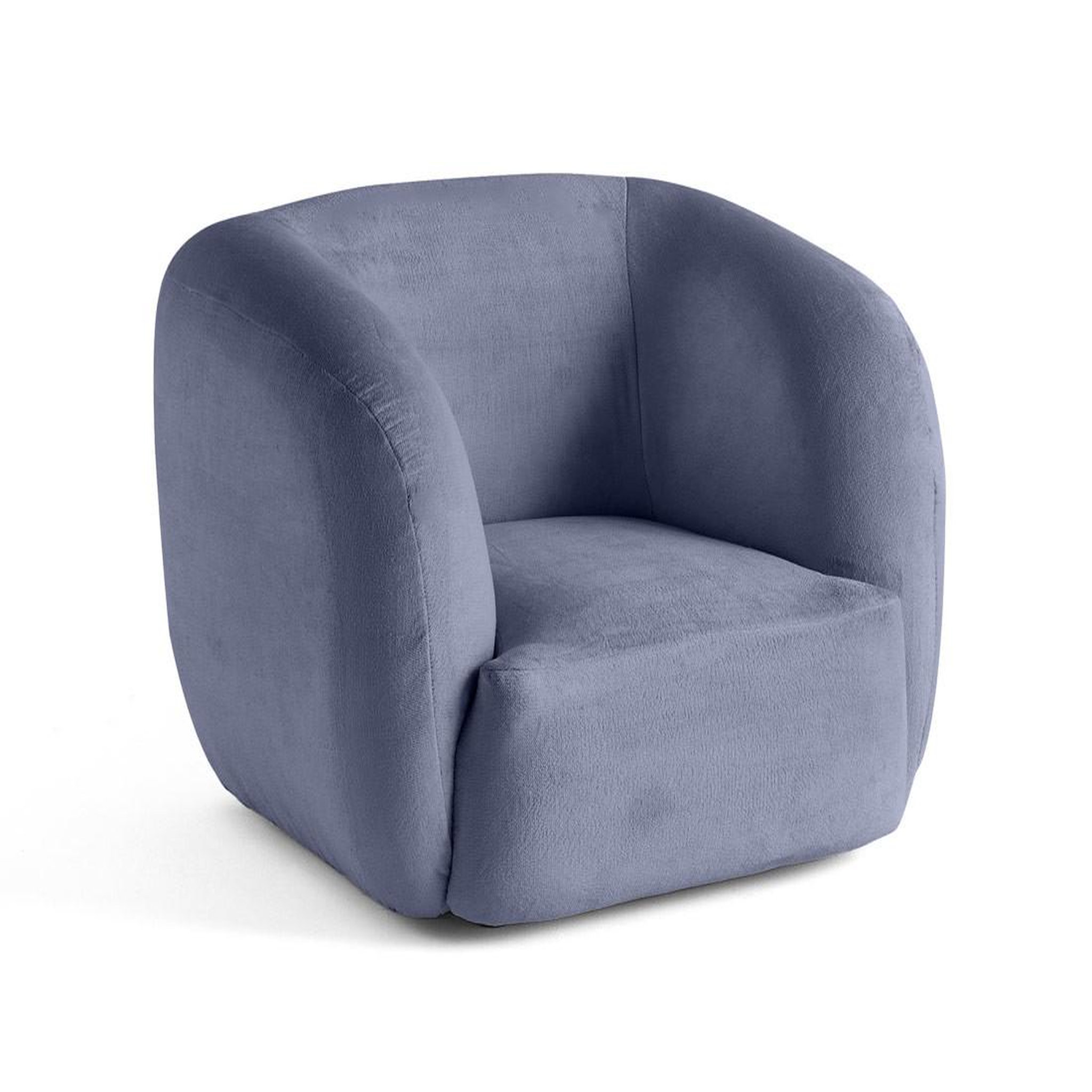 Voir la diapositive 4 : LISA DESIGN Ernee - fauteuil cocon - en velours
