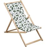 Jardin prive Transat Chilienne matelassée - JARDIN PRIVE - ECLIPSE - Avocat - F100
