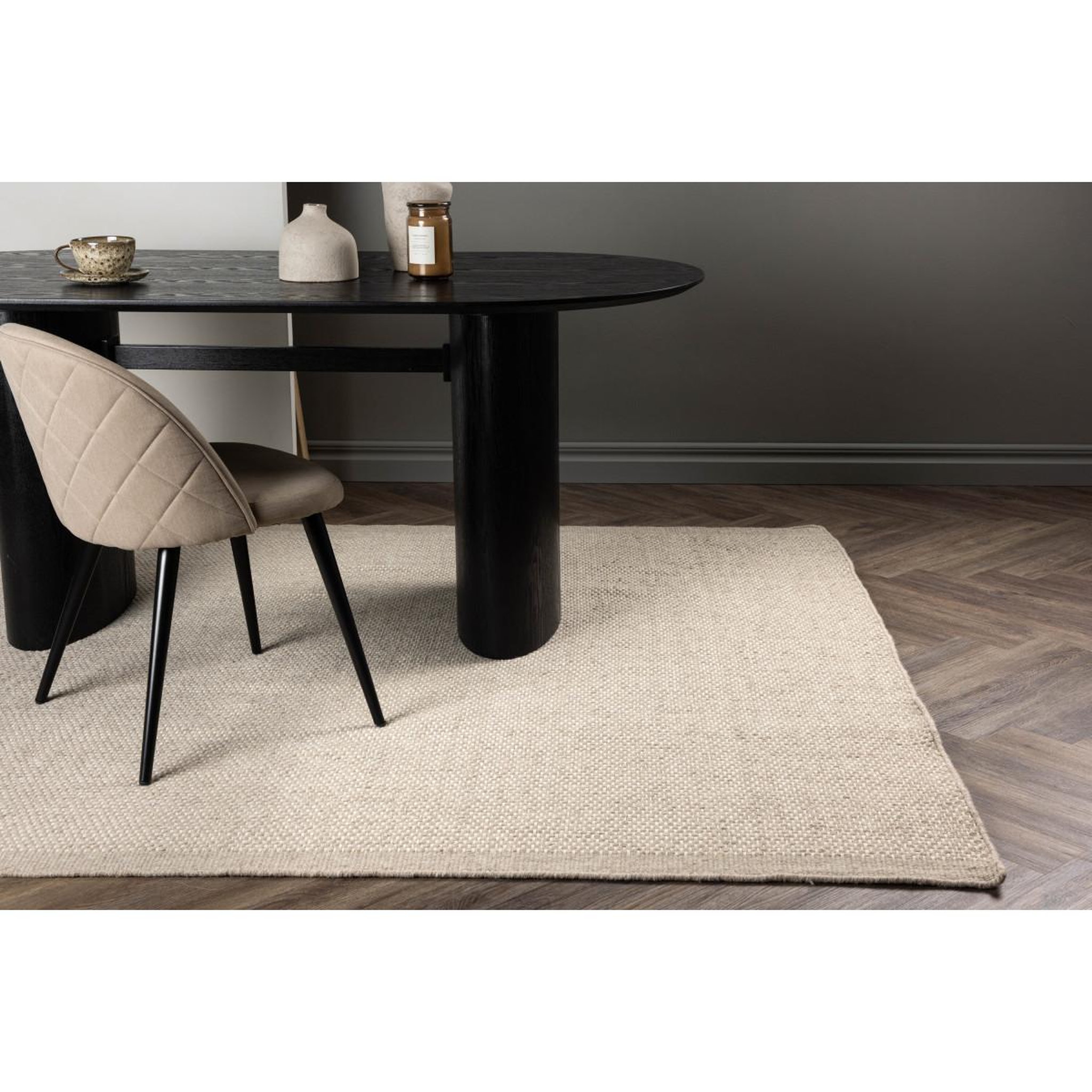 Voir la diapositive 4 : Paris Prix Tapis déco  vilma  160x230cm beige