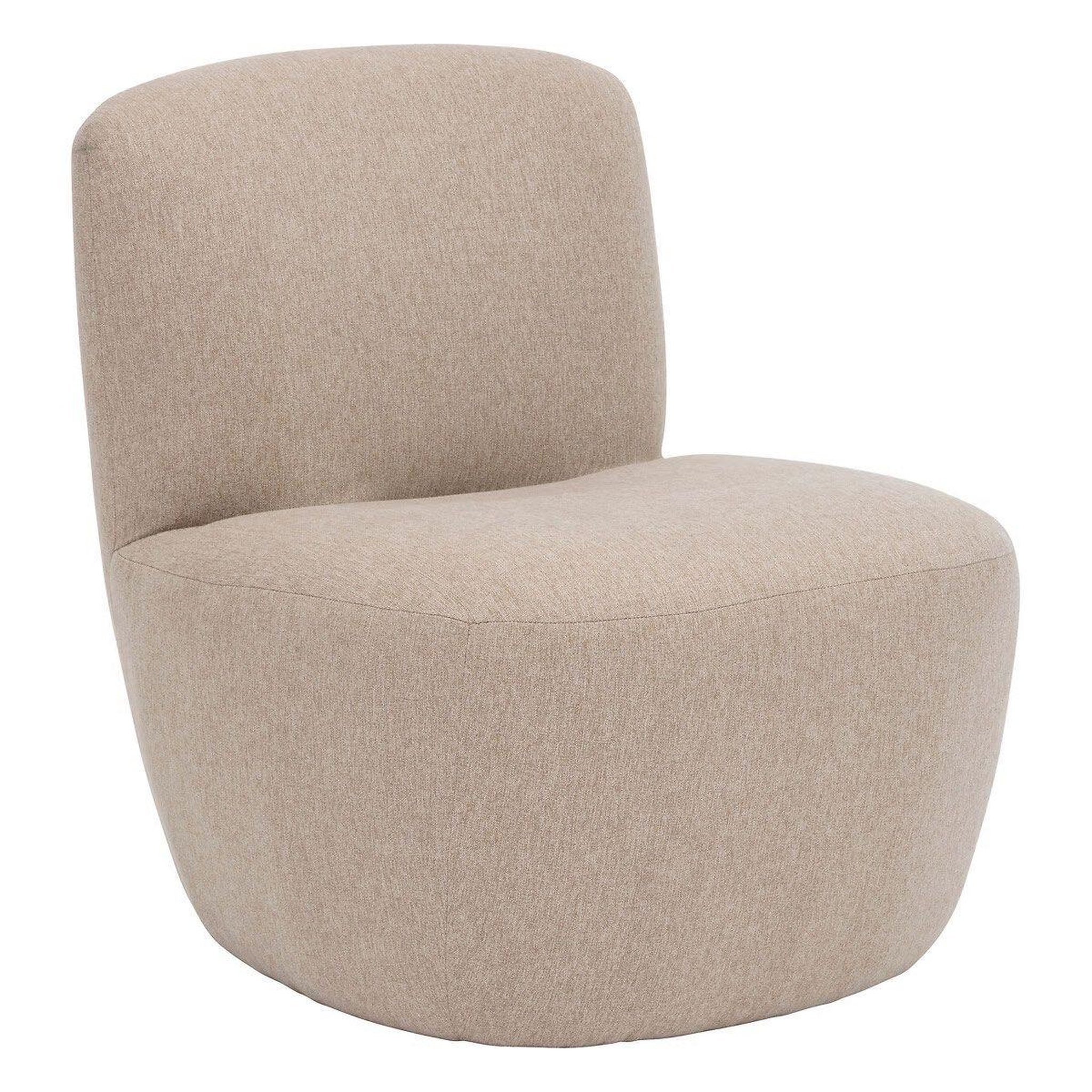ATMOSPHERA Chauffeuse Design  Leone  71cm Beige