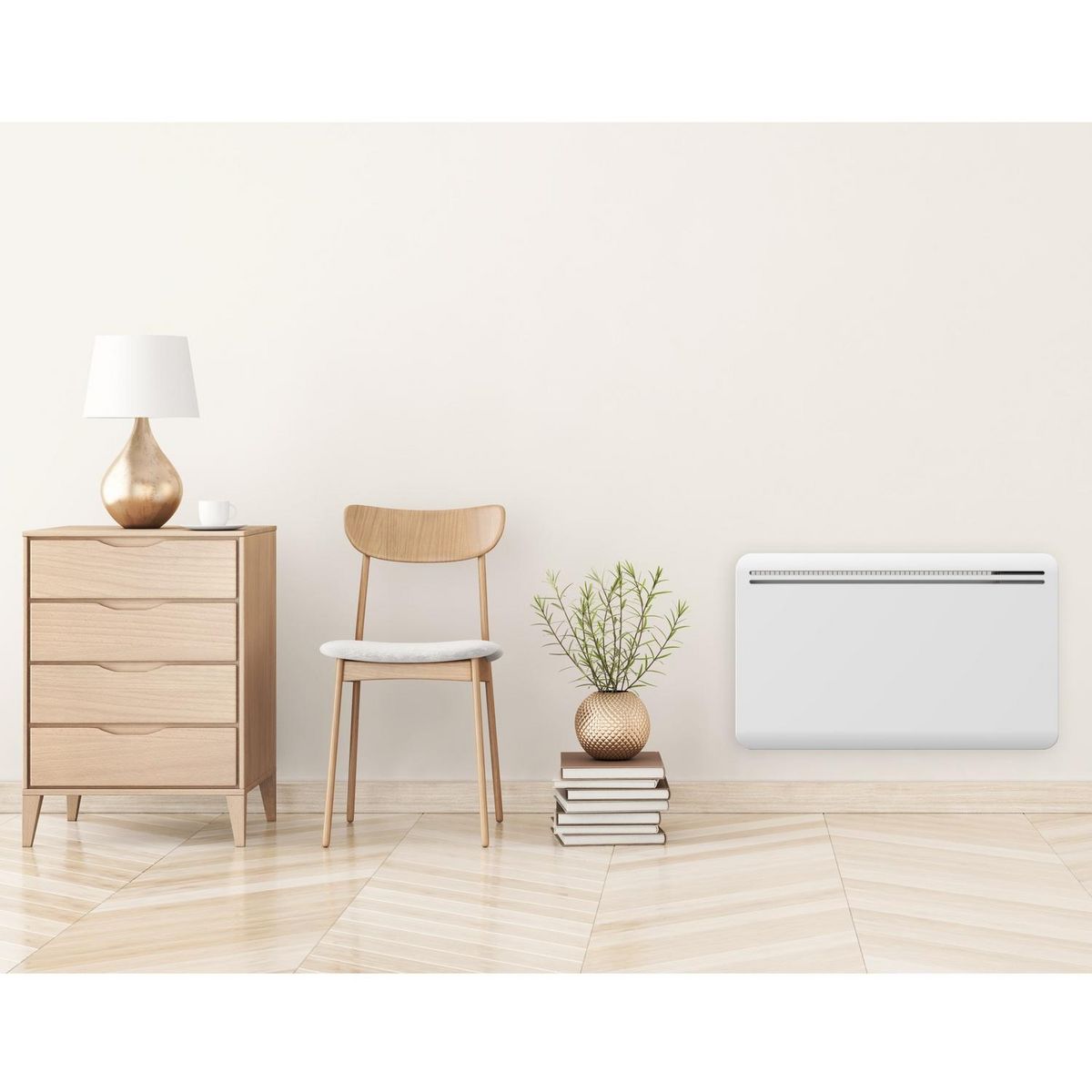 KALIA Radiateur électrique céramique 1500w - bat-ndfl1825b-3c
