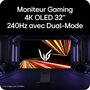 Voir la diapositive 3 : LG Ecran PC Gamer 32GX870A-B.AEU UltraGear OLED 32'' UHD 4K