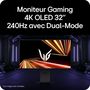 Voir la diapositive 3 : LG Ecran PC Gamer 32GX870A-B.AEU UltraGear OLED 32'' UHD 4K