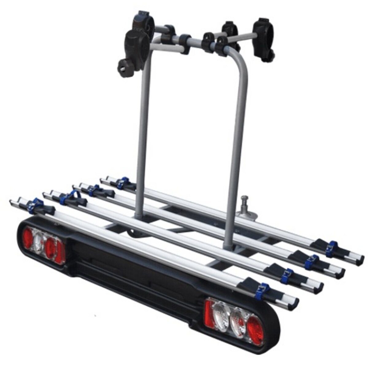 MENABO Porte-vélos d'attelage plateforme Race 4 