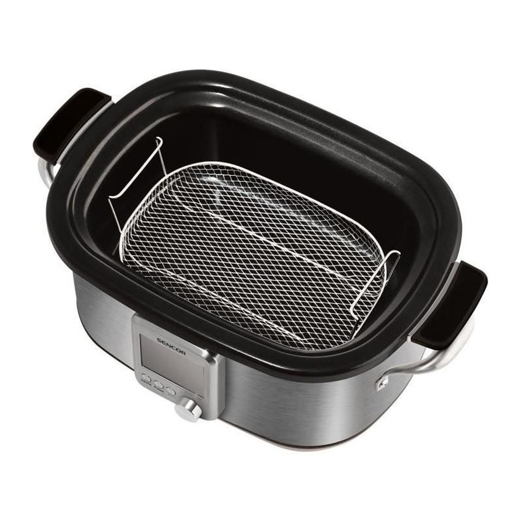 Voir la diapositive 6 : SENCO Mijoteuse - SENCOR - SPR 7200SS - 1250 W - 7 L - Argent