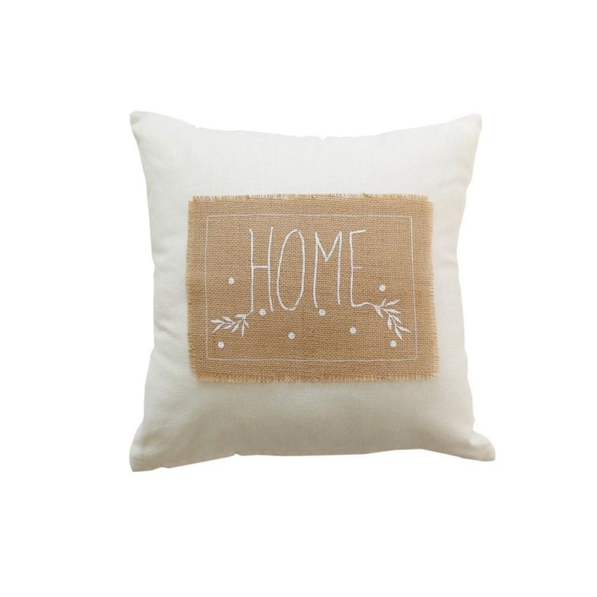 DECOSTARS Coussin déhoussable 40x40 cm Héritage naturel