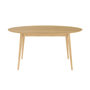 Voir la diapositive 6 : Rendez vous déco Table ovale 6 personnes en bois clair 150 cm-Eddy