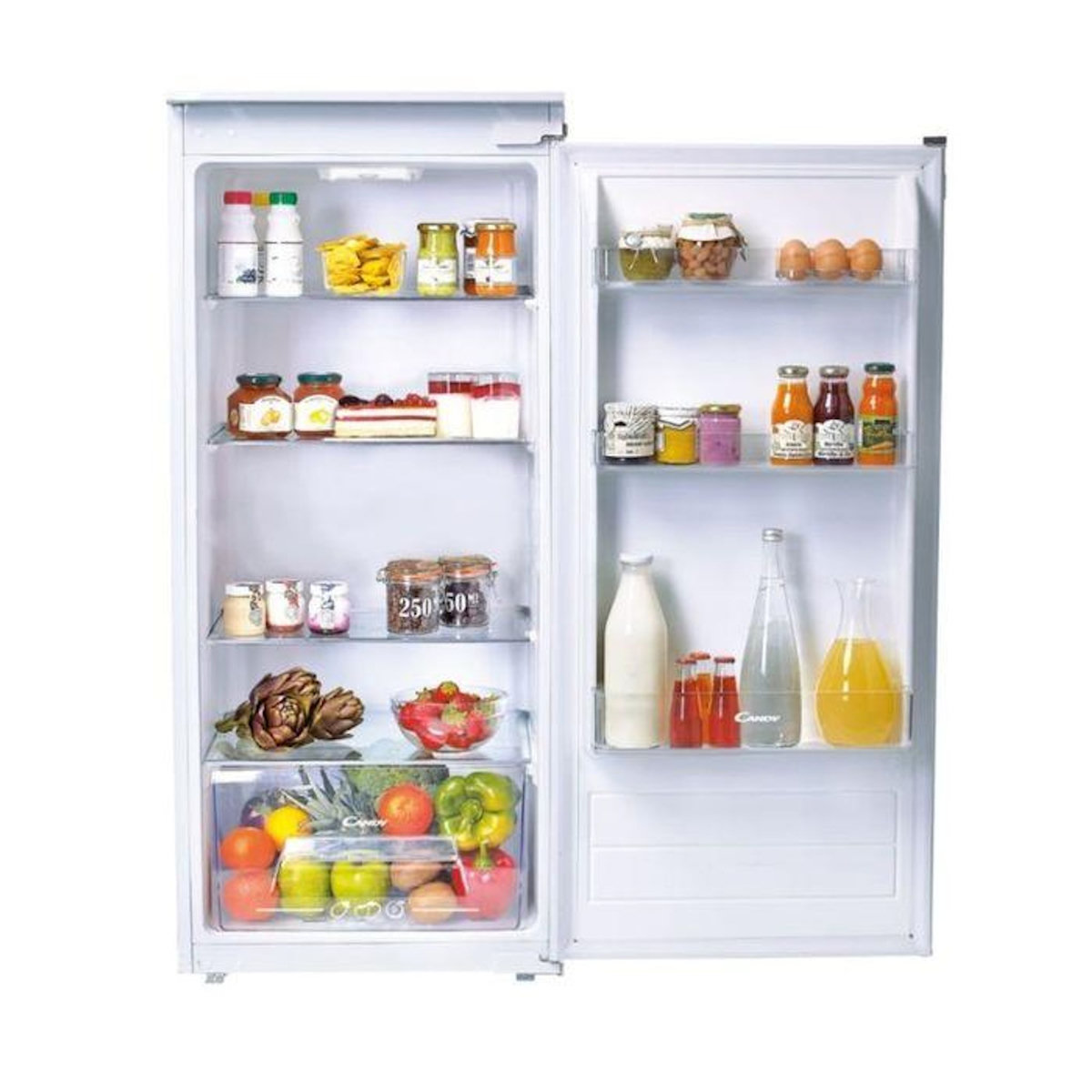 Candy Réfrigérateur 1 porte intégrable à glissières 179l - CFBO2150NE/N