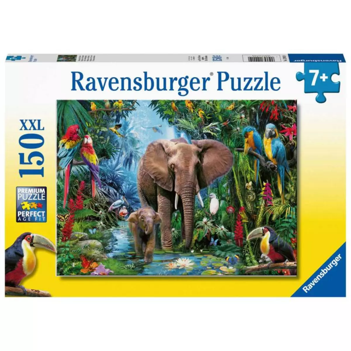 RAVENSBURGER RAVENSBURGER Elephants in the Jungle, 150st. XXL