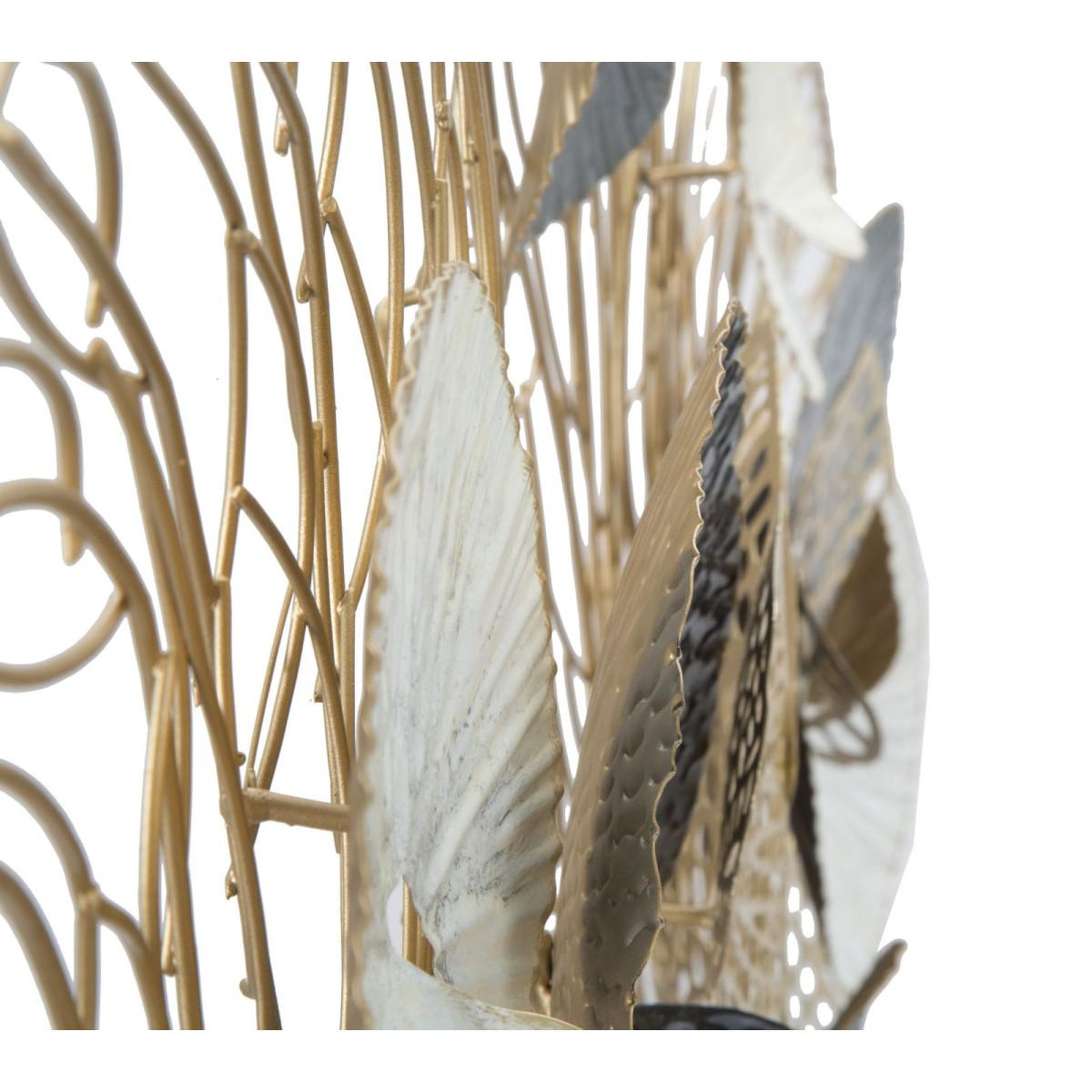 Voir la diapositive 4 : Paris Prix Décoration murale en métal  luxy  124cm multicolore