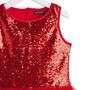 Voir la diapositive 2 : INEXTENSO Robe de fête à volants fille