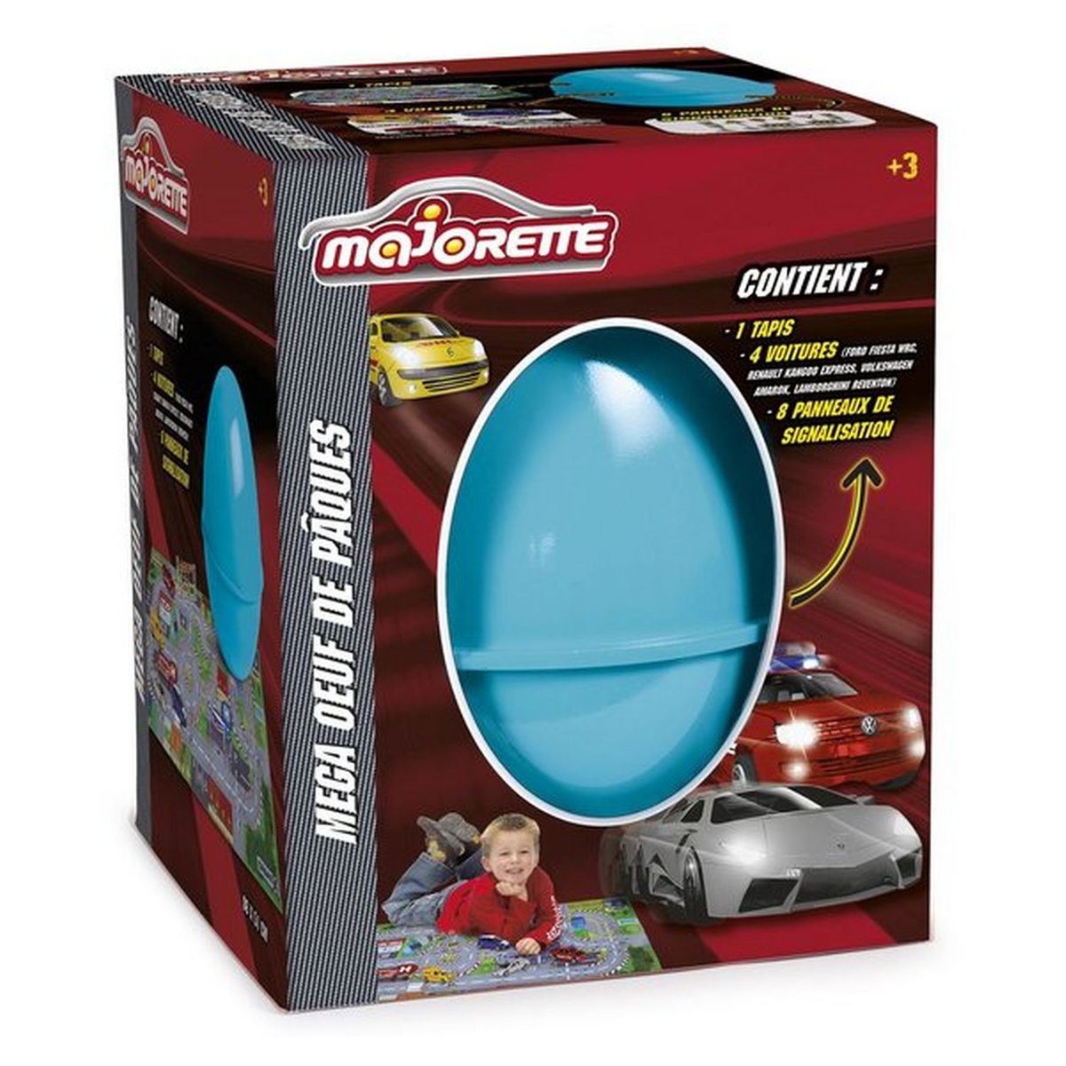 MAJORETTE Mega Oeuf découverte Majorette 