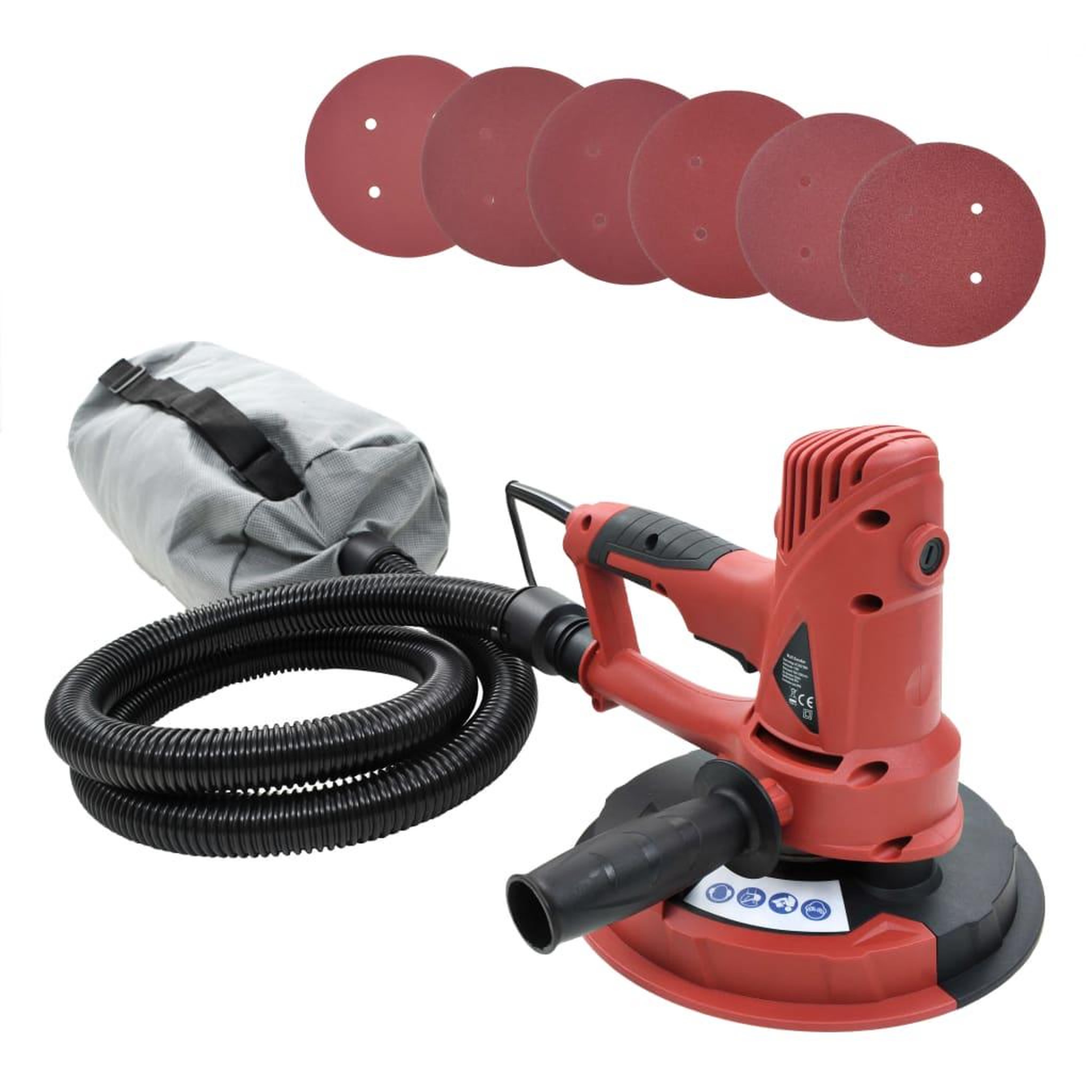 VIDAXL Ponceuse pour cloison seche avec fonction d'aspiration 710 W