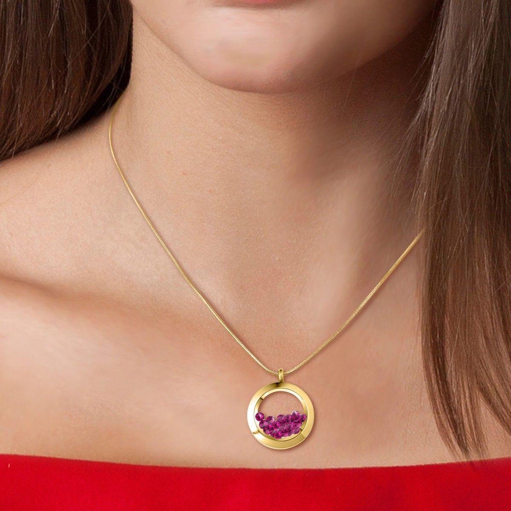 Voir la diapositive 2 : SC BOHEME Collier rond par SC Bohème®