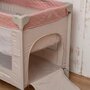 Voir la diapositive 5 : BEBELISSIMO BEBELISSIMO - Lit parapluie bébé - lit pliant - dès la naissance - Fais dodo  - table à langer et jouets - rose