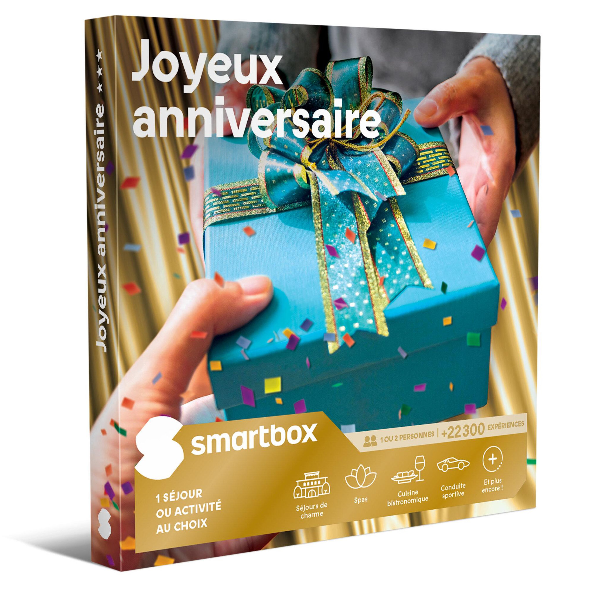Smartbox Joyeux anniversaire*** - coffret cadeau multi-thèmes
