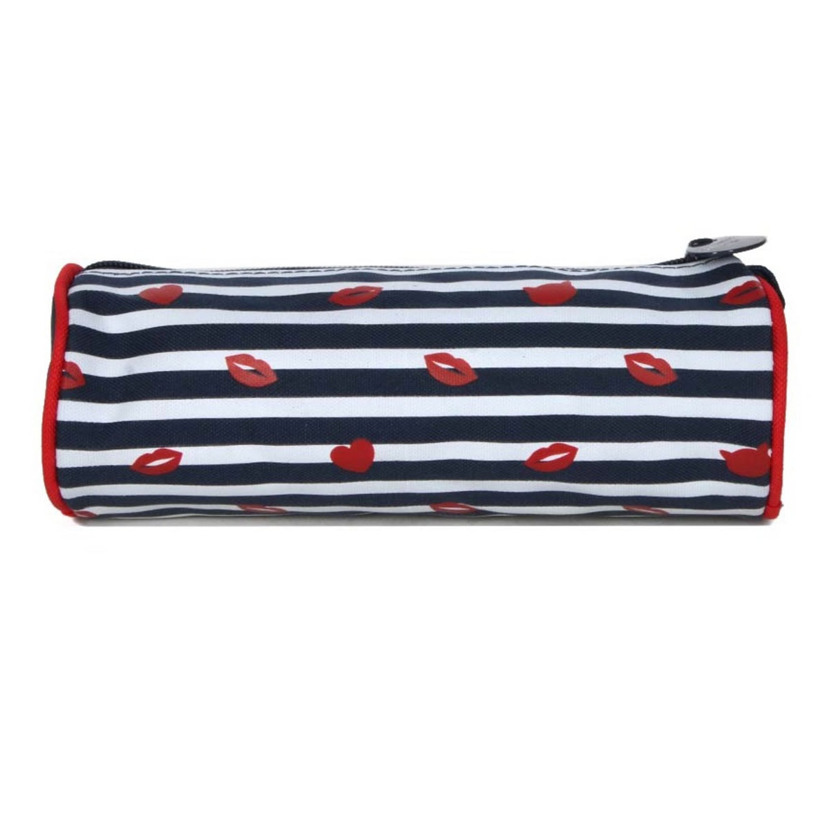 LOLLIPOPS Trousse ronde 1 compartiment bleu LITTLE LOLLIPOPS