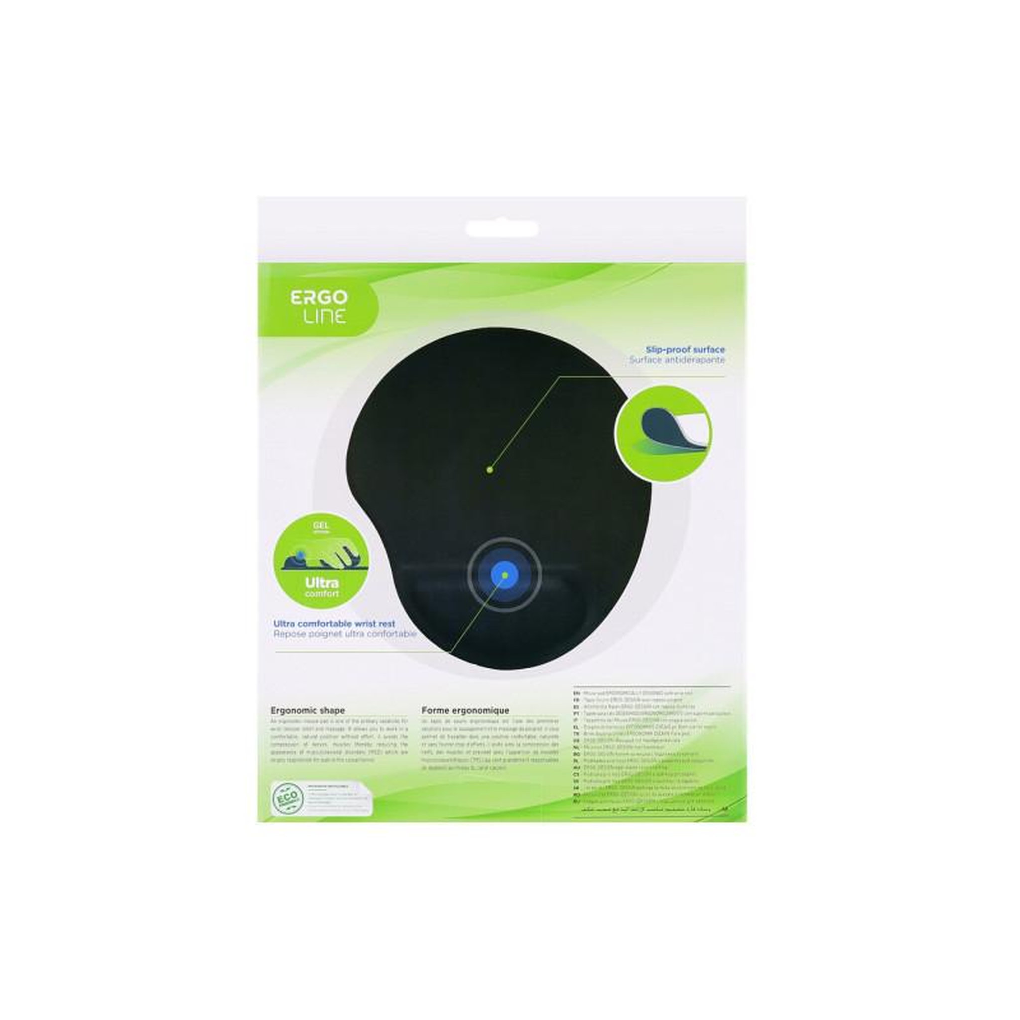 Voir la diapositive 6 : TNB Tapis de souris Tnb TAPIS DE SOURIS ERGONOMIQUE AVEC REPOSE POIGNET