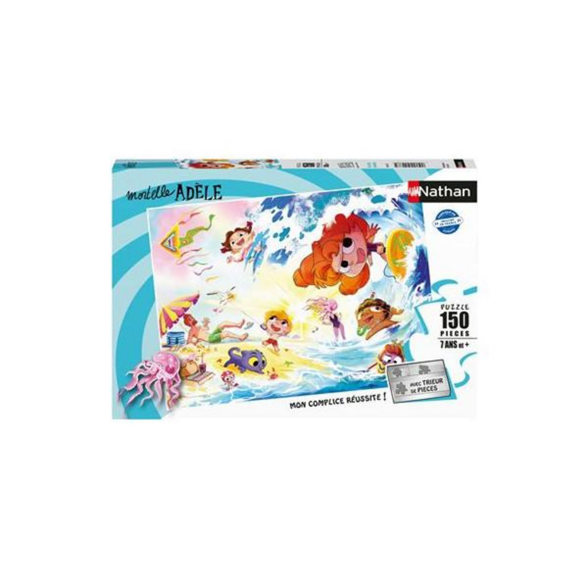 Nathan Puzzle 150 pièces Nathan Une journée sensagéniale Mortelle Adèle