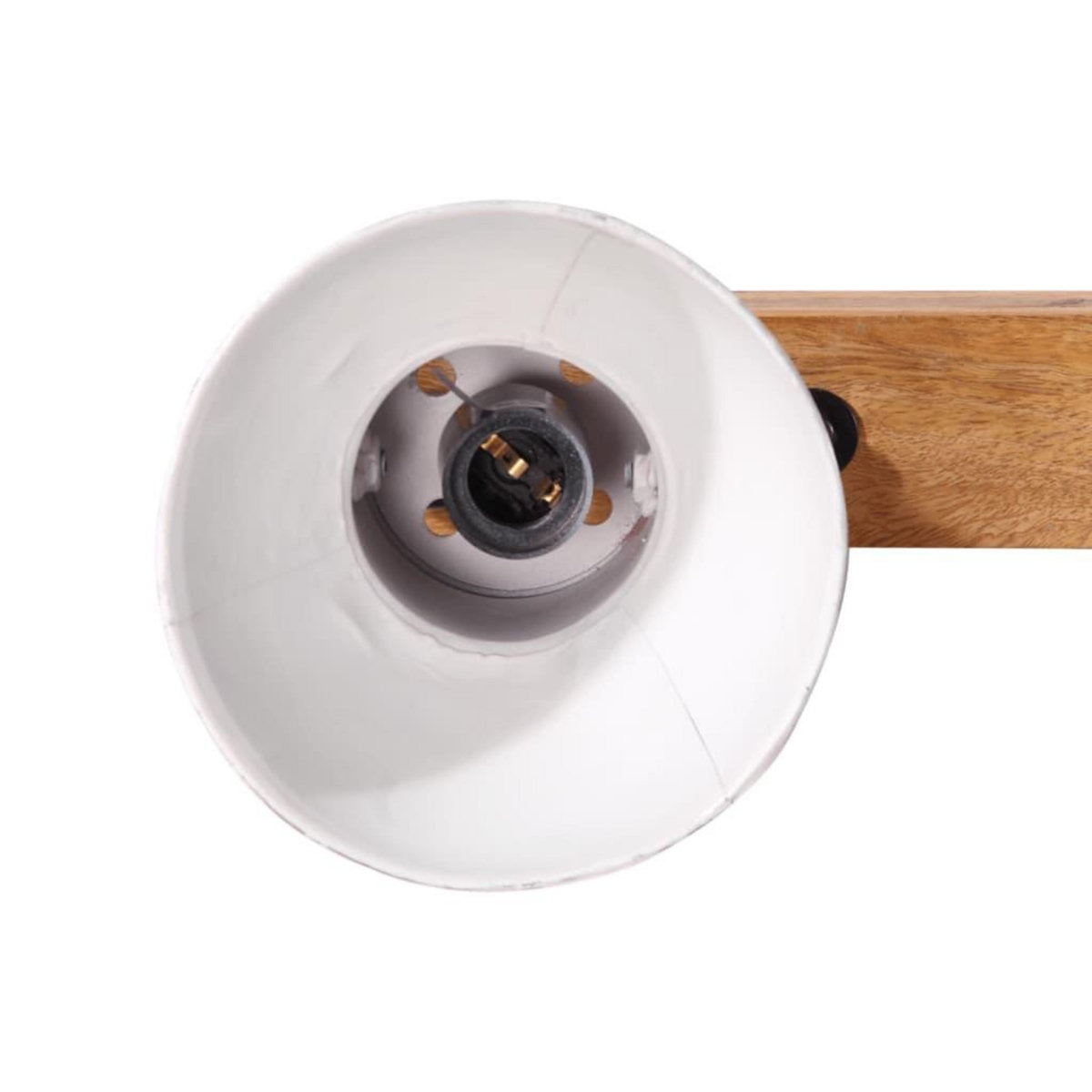 VIDAXL Lampe murale 25 W rouge delave 45x25 cm E27