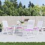 Voir la diapositive 1 : VIDAXL Coussins de chaise de jardin lot de 4 rose 40x40x3 cm