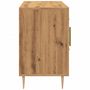 Voir la diapositive 5 : VIDAXL Buffet chene artisanal 100x36x60 cm bois d'ingenierie