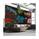 Paris Prix Papier Peint  Graffiti Wall. Coloris disponibles : Multicolore