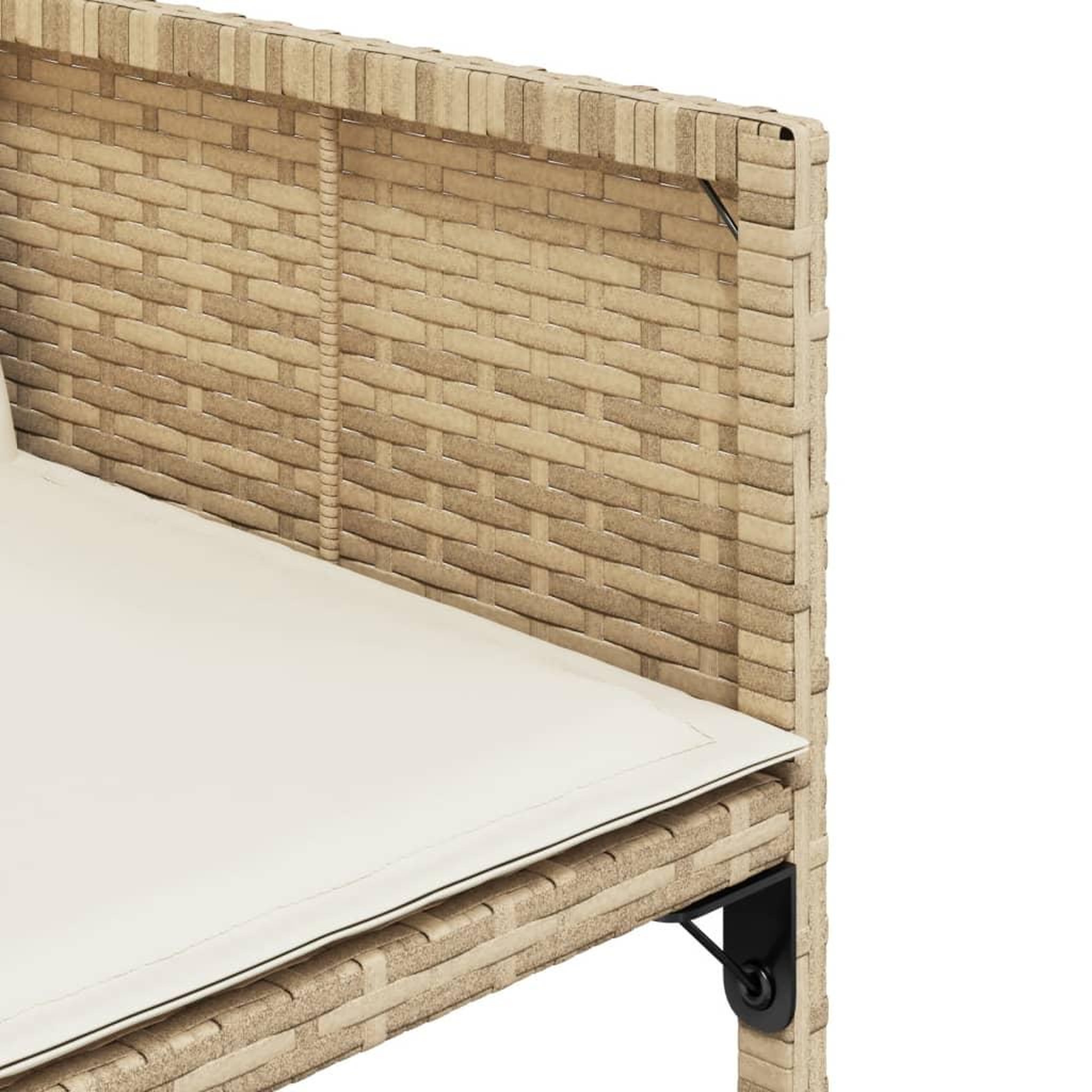 Voir la diapositive 5 : VIDAXL Ensemble a manger de jardin et coussins 13 pcs beige