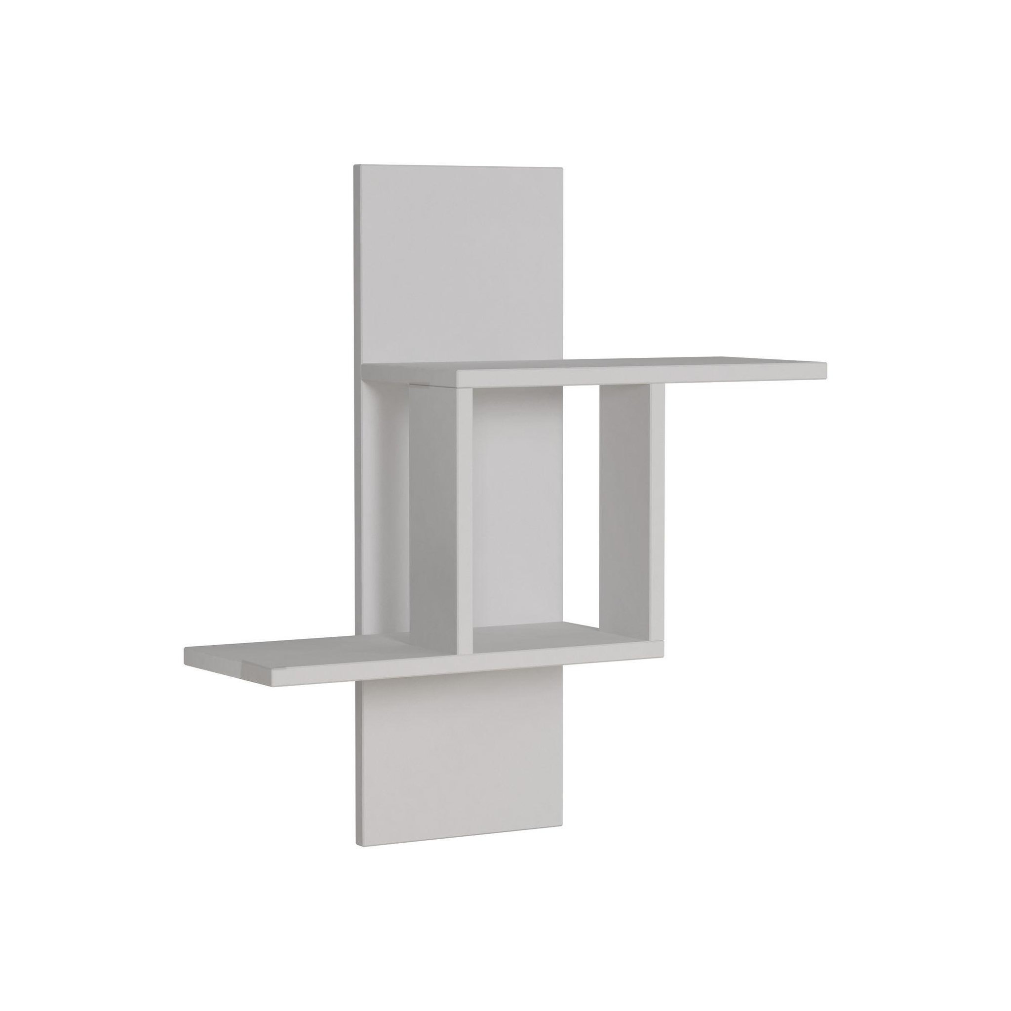 Habitat et Jardin Étagère murale en bois  mill  64 x 20 x 70 cm - blanc