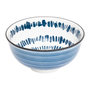 Voir la diapositive 2 : SECRET DE GOURMET Lot de 6 Coupelles en Porcelaine  Umami Rayon  11cm Bleu