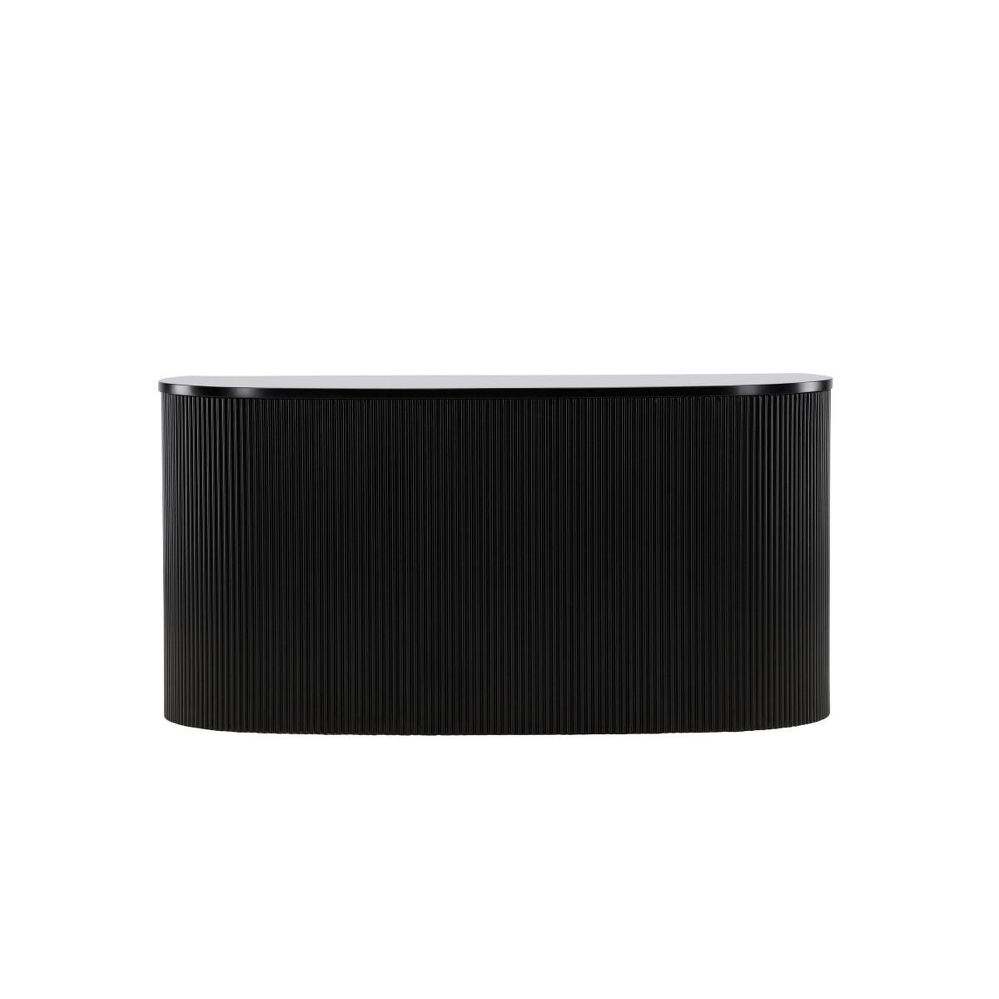 Voir la diapositive 2 : Paris Prix Console design nervuré  loca  120cm noir