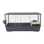 Voir la diapositive 2 : Zolux Cage rongeur - Zolux - Néolife Connect - Pour lapin et cochon d'inde - 101.5 x 54 x 51 cm - Gris
