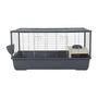 Voir la diapositive 2 : Zolux Cage rongeur - Zolux - Néolife Connect - Pour lapin et cochon d'inde - 101.5 x 54 x 51 cm - Gris