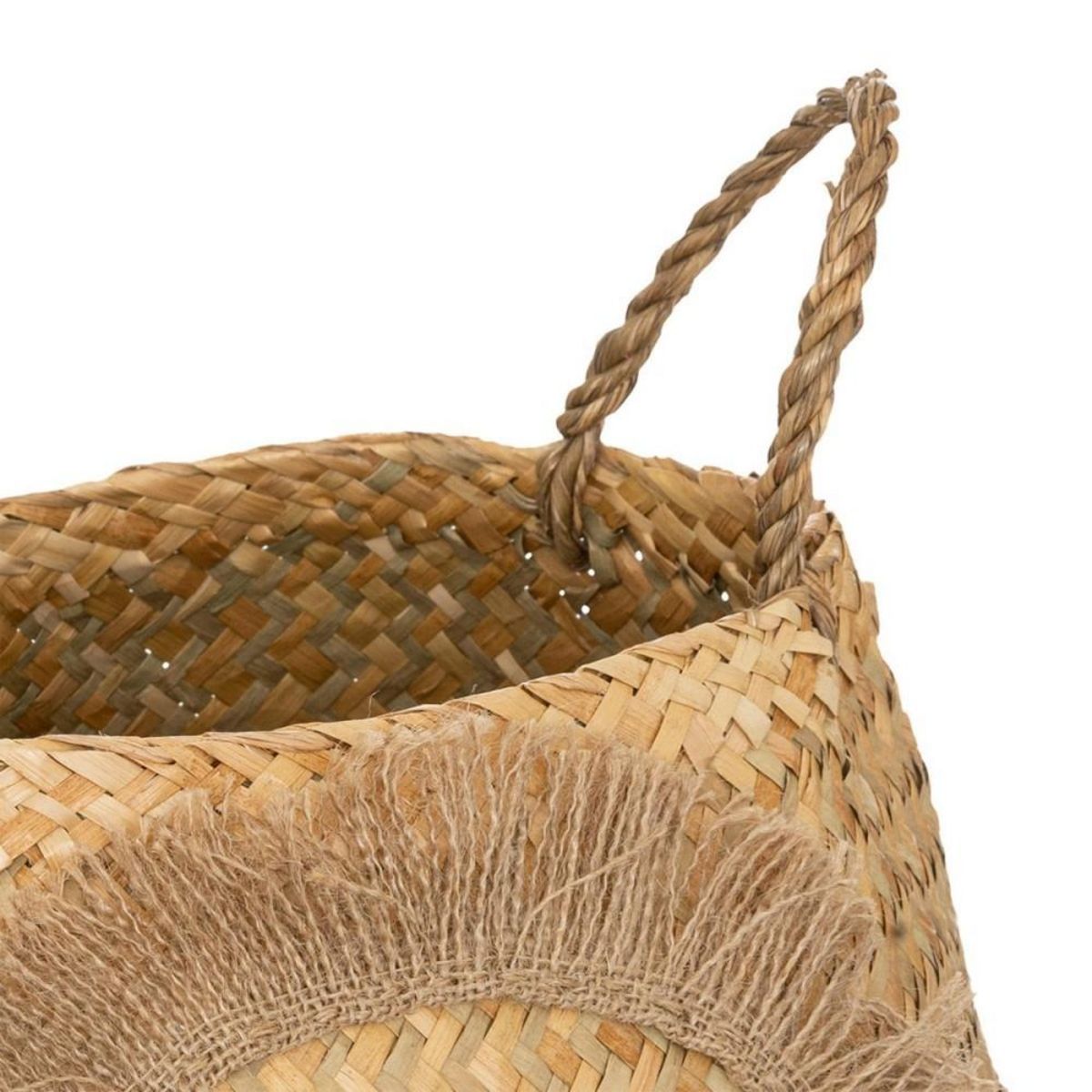 ATMOSPHERA Panier pliant roseau Lion D35