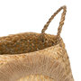 Voir la diapositive 2 : ATMOSPHERA Panier pliant roseau Lion D35
