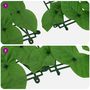 Voir la diapositive 5 : VIDAXL Ecran de balcon avec feuilles vert 500x100 cm