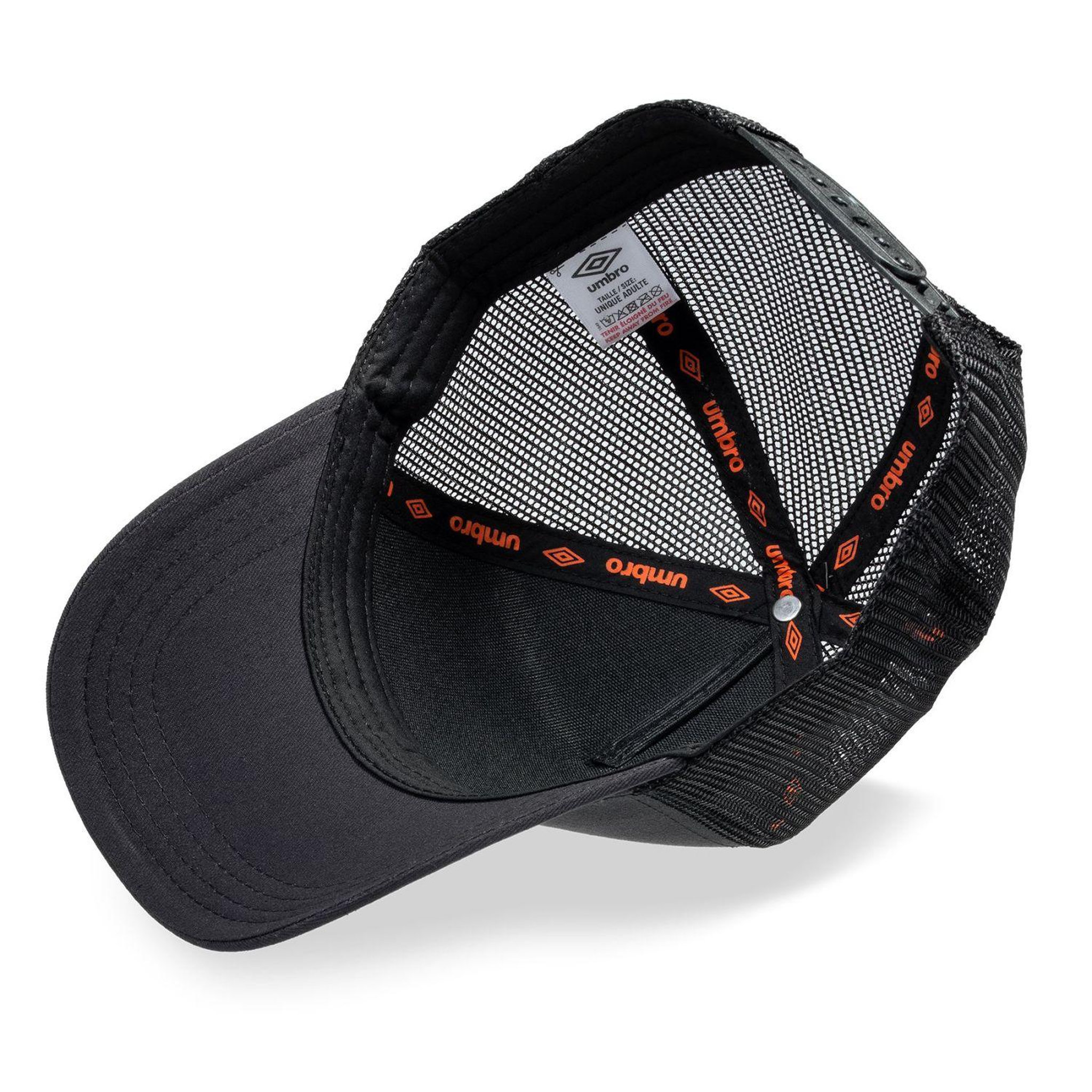 Voir la diapositive 5 : UMBRO Casquette baseball avec filet Net