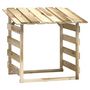 Voir la diapositive 3 : VIDAXL Pergolas avec toits 3 pcs 100x90x100 cm Bois de pin impregne