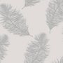 Voir la diapositive 2 : DUTCH WALLCOVERINGS DUTCH WALLCOVERINGS Papier peint Fawning Feather Gris clair